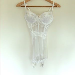 Victoria Secret White Corset